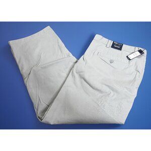 Tommy Hilfiger 46x30 TH Flex Core Modern Fit Twill Pants Gray Stretch RV $79 NWT